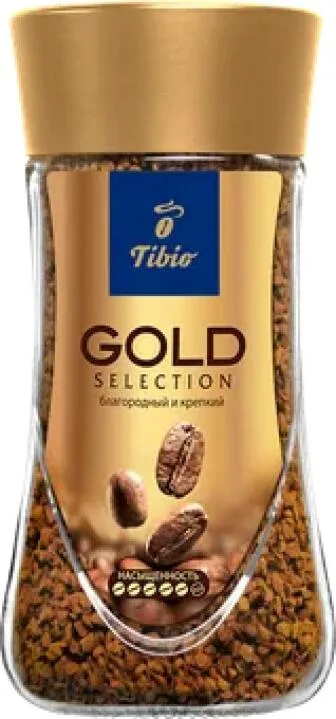 Кофе растворимый Tibio Gold Selection сублимированный, 47.5г