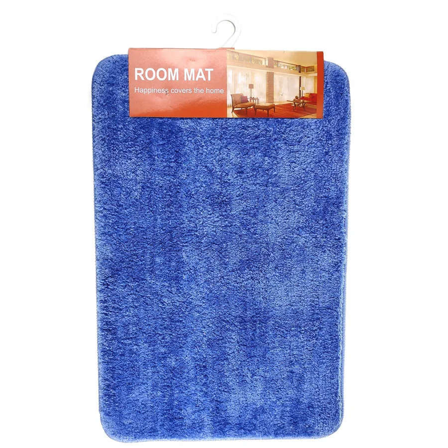 Коврик для ванной Room Mat, 40х60см, цвет: голубой