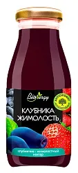 Нектар БИОНЕРДЖИ клубнично-жимолостный ст/б 0.5л