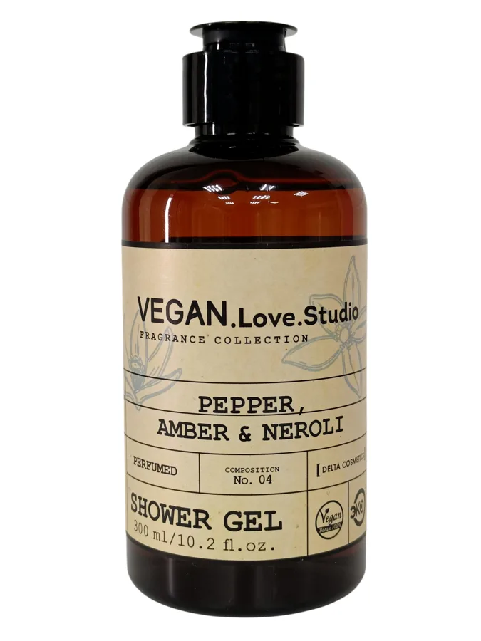 Гель для душа Vegan.Love.Studio Pepper Amber&Neroli, 300мл