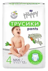 Подгузники-трусики БЕЛЛА ХЭППИ Макси 8-14кг 12шт