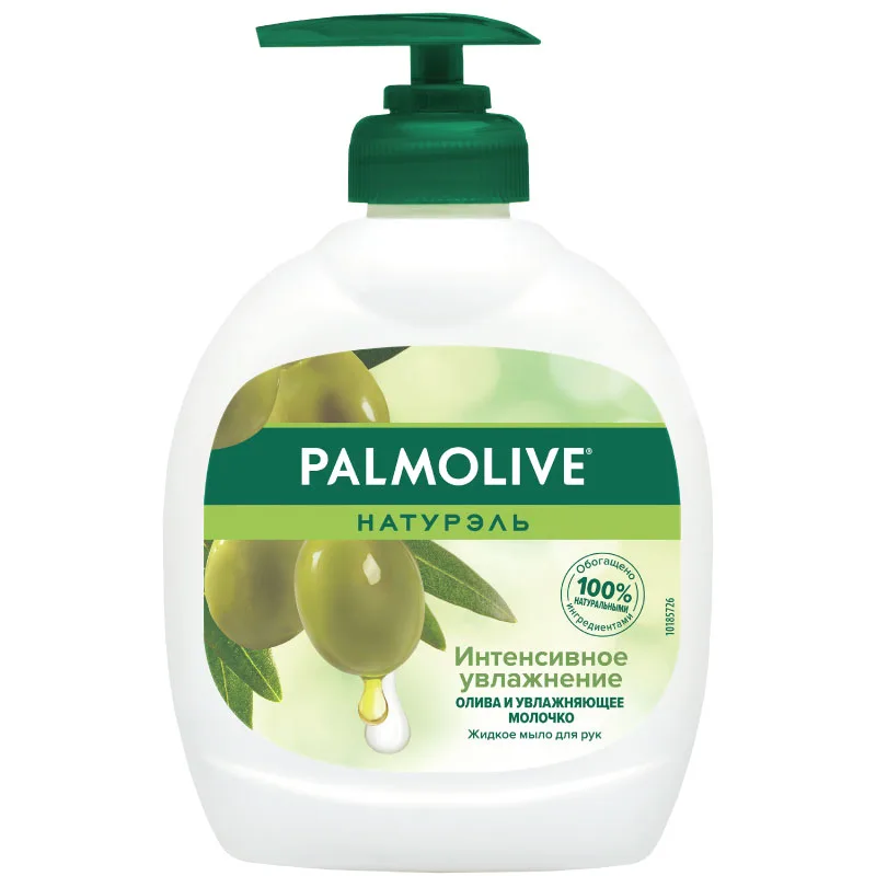 Мыло жидкое Palmolive Натурэль Интенсивное увлажнение, олива и молочко, 300мл