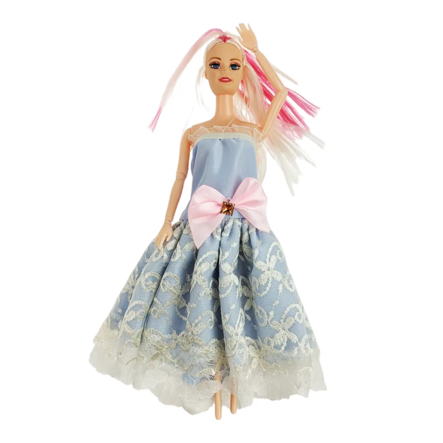 Кукла Jile Toys, с нарядами и аксессуарами, 18х25х5см