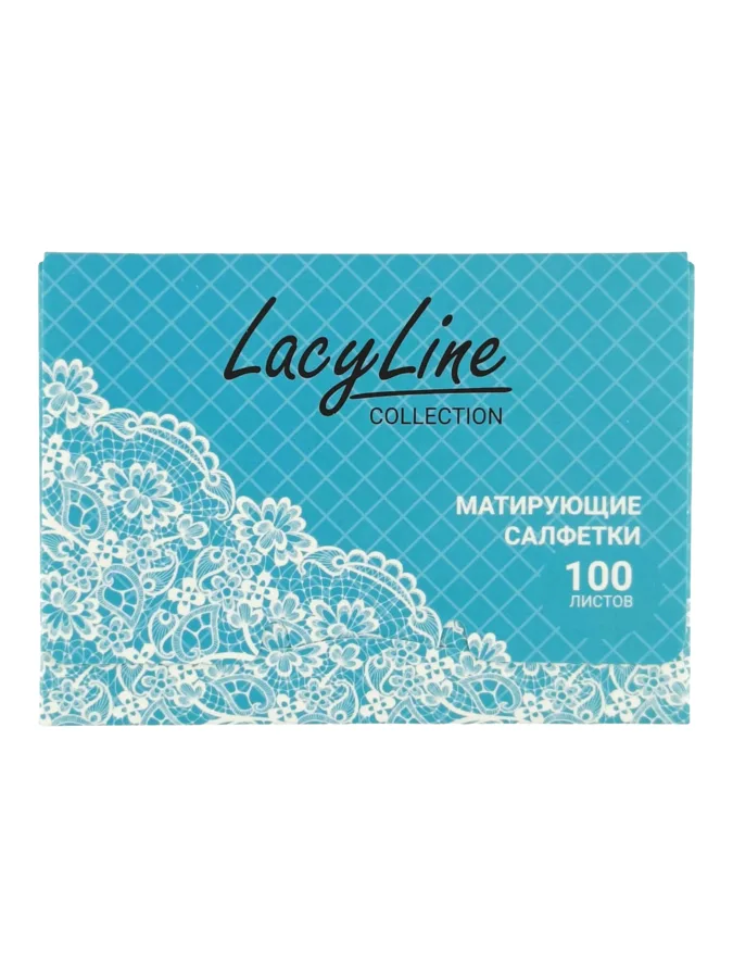 Салфетки для лица матирующие Lacy Line, 100 шт