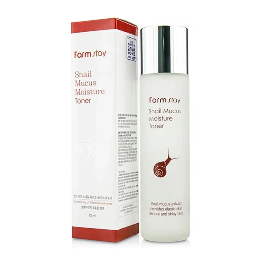 Тонер FarmStay Snail Mucus Moisture Toner, увлажняющий, с экстрактом улитки, 150мл