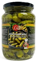 Корнишоны ЛОЗАТО маринованные 3-6см ст/б 720мл