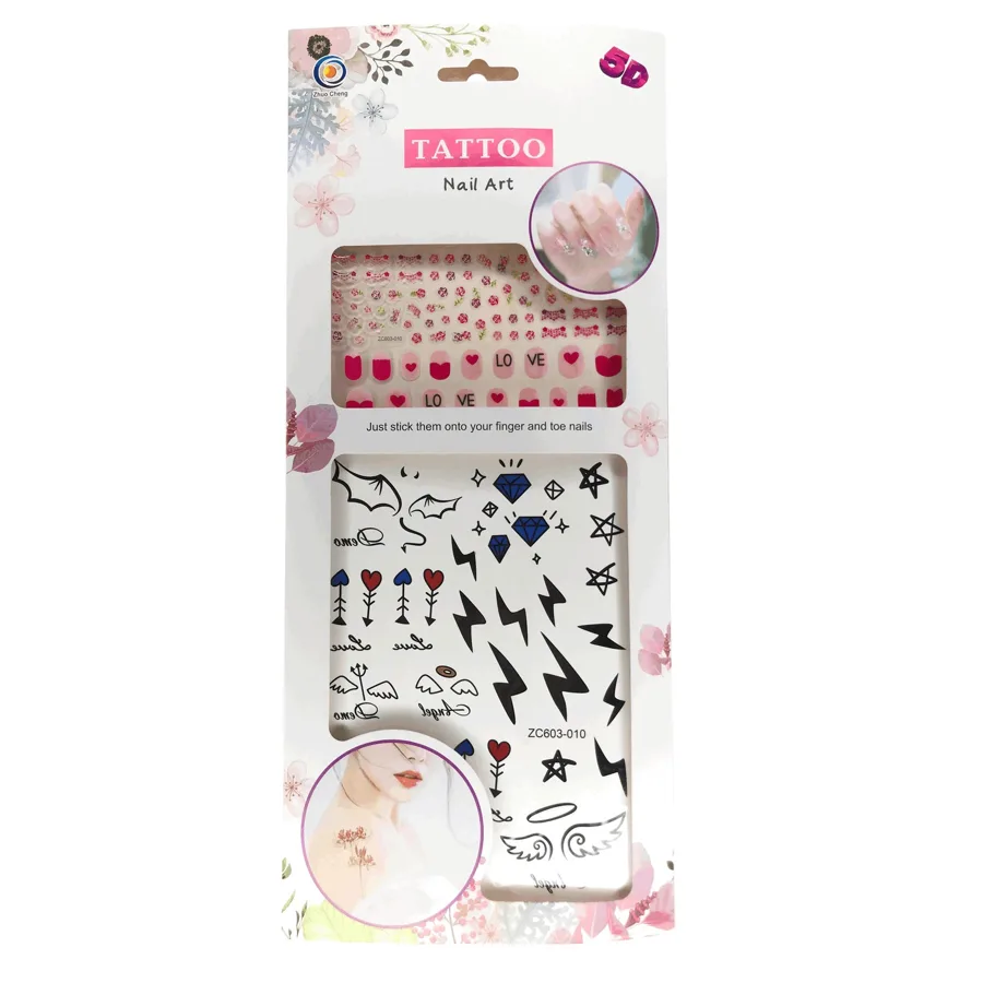 Татуировки-наклейки Jile Toys Новый стиль