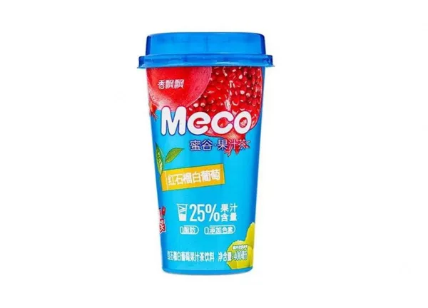 Напиток MECO 0,4л Чай фруктовый гранат и виноград стакан/15/Азия