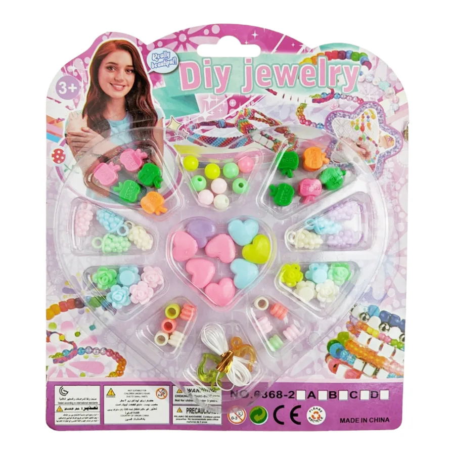 Набор для творчества Jile Toys Собери бусы Сердце