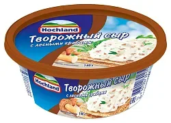 Сыр творожный ХОХЛАНД с лесными грибами бзмж 60% 140г