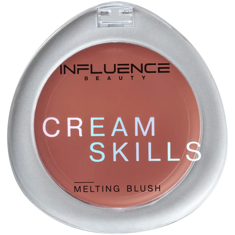 Румяна кремовые Influence Beauty Cream Skills, тон: 03 коричнево-розовый, 2.5г
