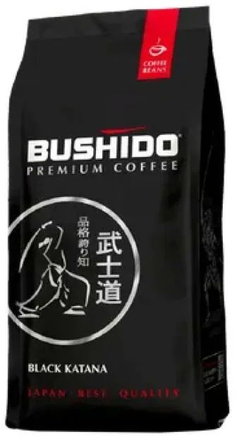 Кофе в зернах Bushido Black Katana, 227г
