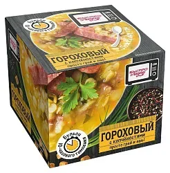 Суп БЫСТРО&ВКУСНО гороховый с копченостями 250г