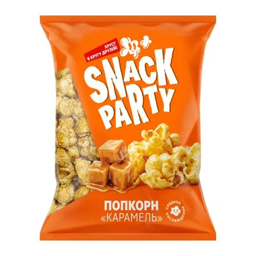 Попкорн карамельный готовый Snack Party 150г