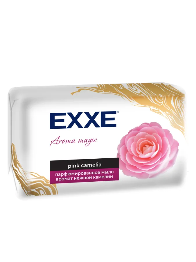 Мыло твердое Exxe Aroma Magic, нежная камелия, 140г