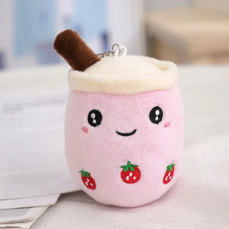 Брелок Jile Toys Коктейль, мягконабивной, размер: 9x6 см, в ассортименте, 1 шт
