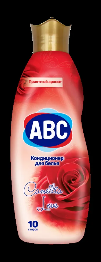 Кондиционер для белья ABC Камелия Любовь, 10 стирок, 1000мл