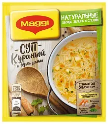 Суп МАГГИ куриный с вермишелью м/у 50г
