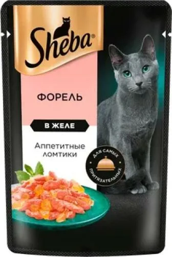 Корм для кошек Sheba Форель, 75г