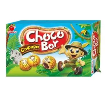 Печенье Orion Choco Boy Сафари, 42г