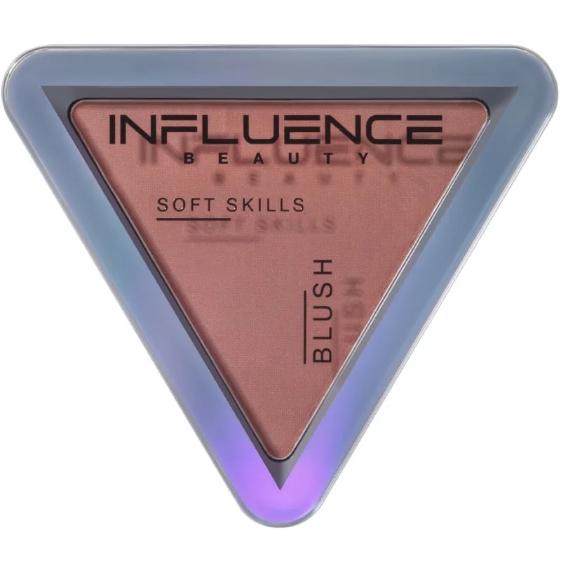 Румяна компактные Influence Beauty Soft Skills, тон: 04 натуральный холодный розовый, 3г