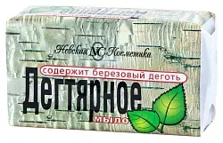 Мыло туалетное НЕВСКАЯ КОСМЕТИКА Дегтярное 140г