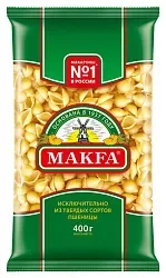Мак.изделия МАКФА Ракушки м/у 400г