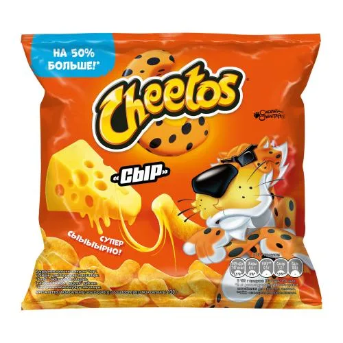 Кукурузные палочки Cheetos со вкусом сыра 130г