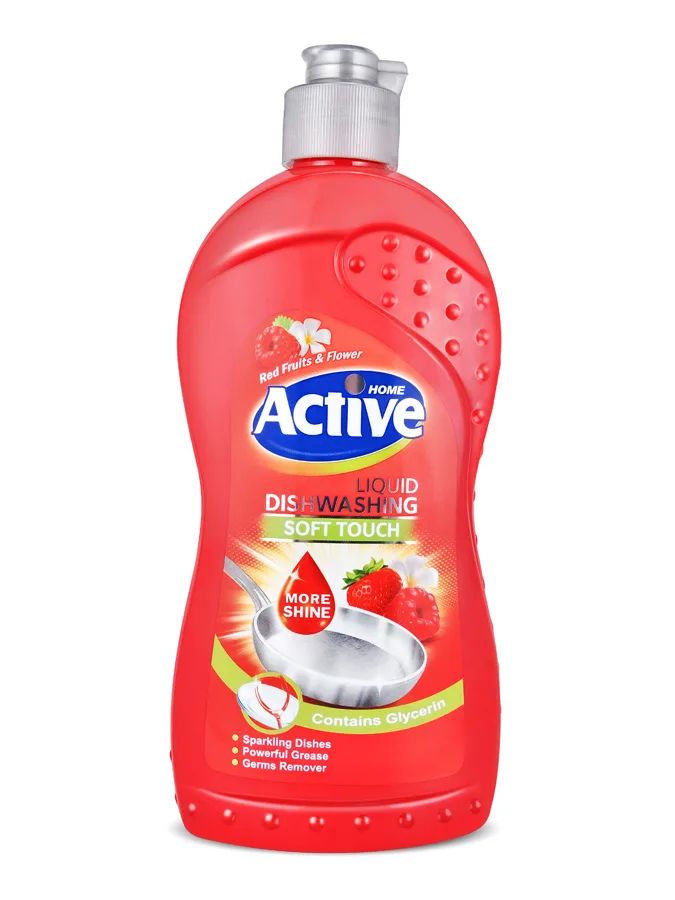 Гель для мытья посуды Active Клубника и малина, 500мл