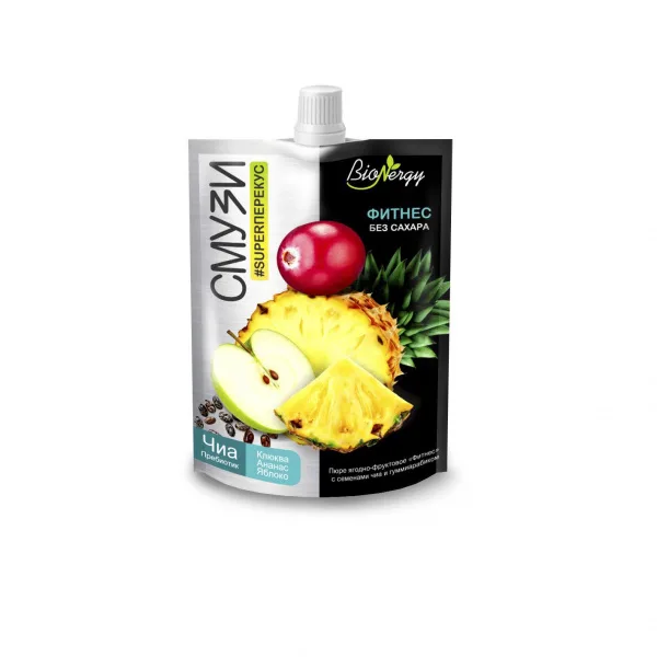 Смузи BioNergy 120г Фитнес д/пак/15