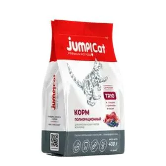 Корм для кошек Jump Trio Adult 400г