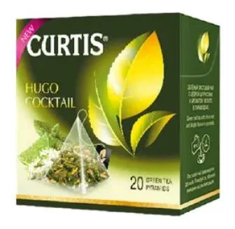 Чай CURTIS 20пак зеленый Хуго Коктейль