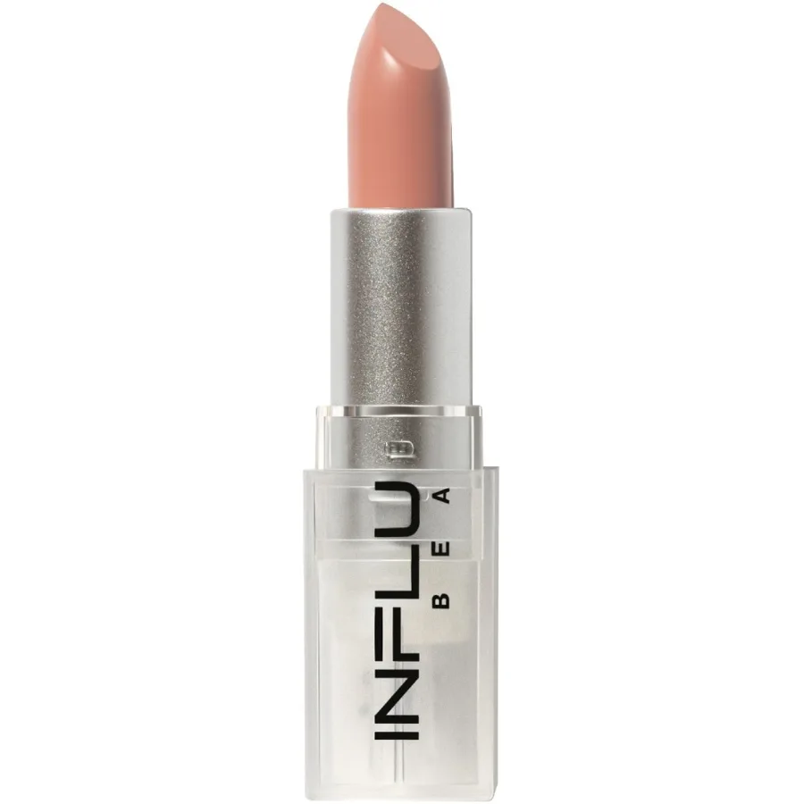 Помада-стик Influence Beauty, сатиновая, полуматовая, тон: 01 светлый нюд розовый, 4г