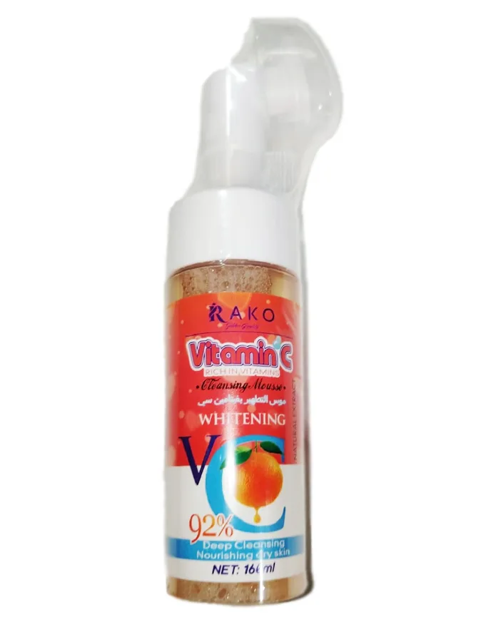 Мусс для умывания Rako Vitamin C, 160мл