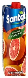 Напиток САНТАЛ красный грейпфрут 1л