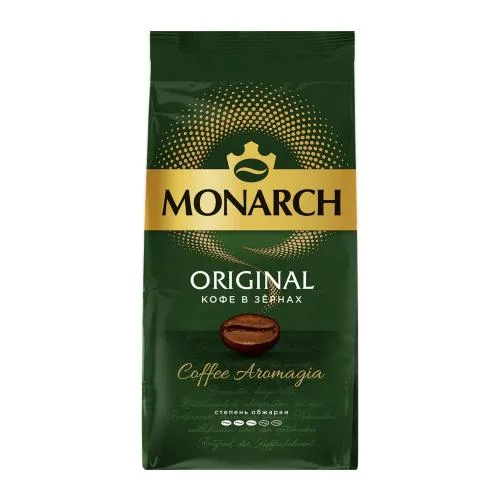 Кофе в зернах натуральный жареный Ориджинал Monarch 230г