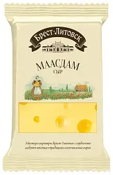 Сыр БРЕСТ-ЛИТОВСК Маасдам бзмж 45% 200г