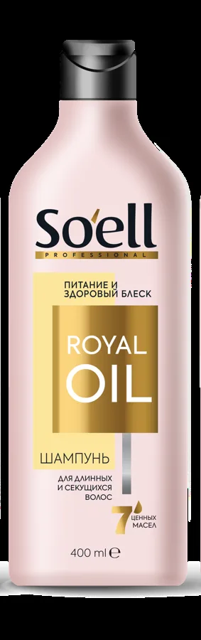 Шампунь Soell Oil Nutritive Питание и здоровый блеск, для длинных и секущихся волос, 400мл