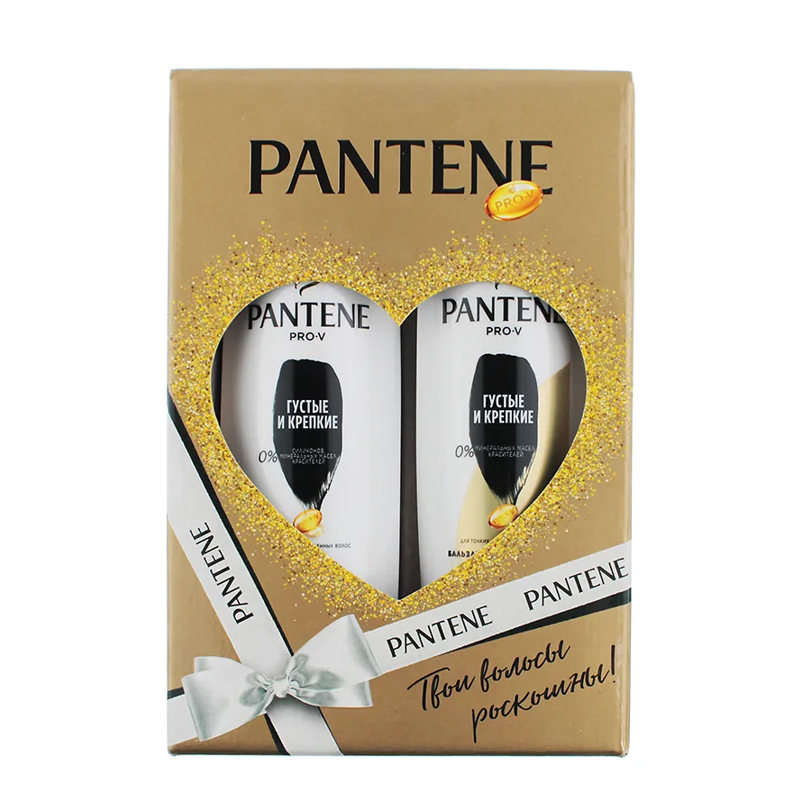 НП P&G Pantene Густые и крепкие(Шампунь+б/о)