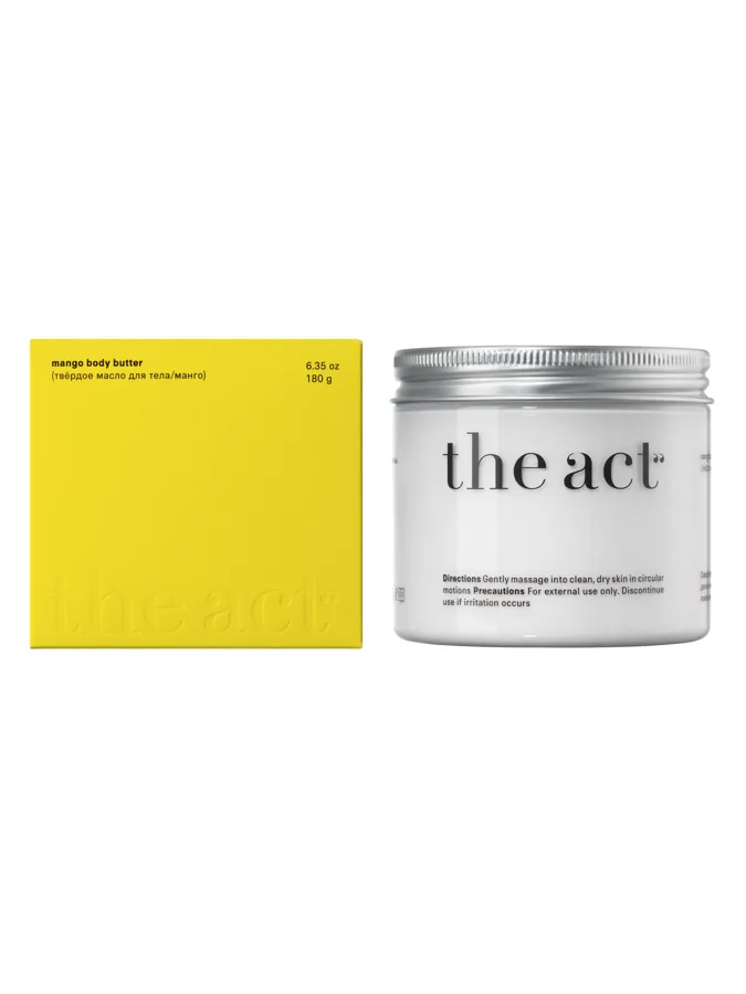 Крем-баттер для тела The act Манго, 180 мл