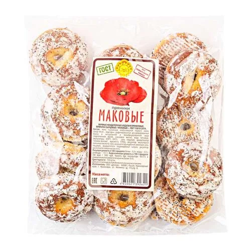 Пряники Маковые Контех 350г