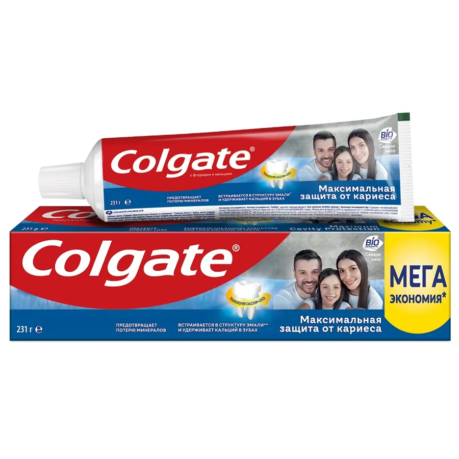 Зубная паста Colgate Максимальная защита, 150мл