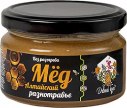 МЁД ЦВЕТОЧНЫЙ ДИВНЫЙ КРАЙ, РАЗНОТРАВЬЕ, 200 Г