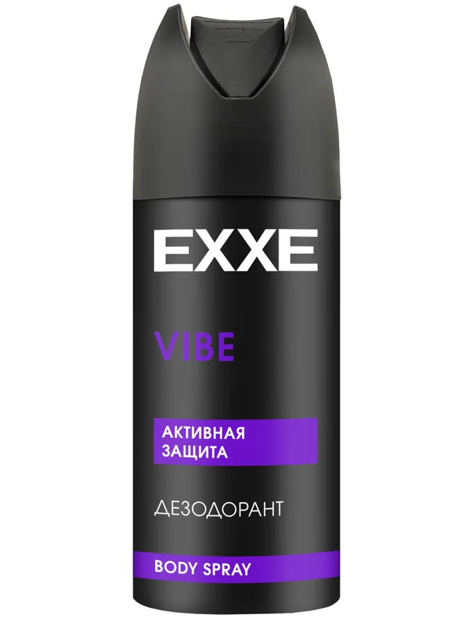 Дезодорант мужской Exxe Men Vibe Активная защита, аэрозоль, 150мл