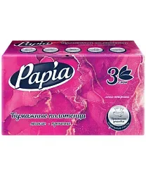 Бумажные полотенца ПАПИА 3сл 100шт