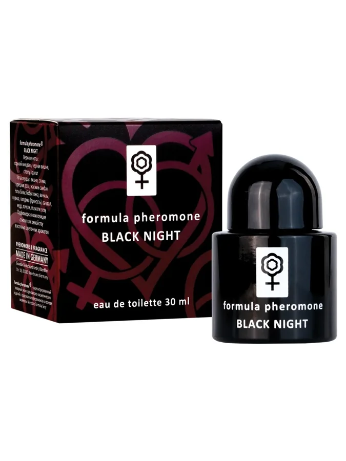 Туалетная вода женская Delta Parfum Formula Pheromone Black Night, с феромонами, 30мл