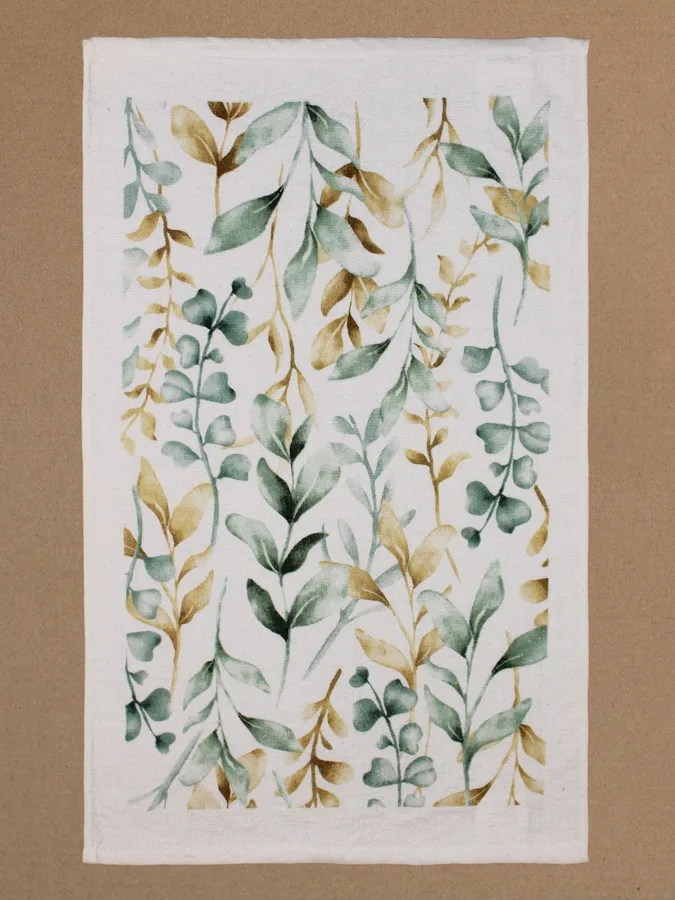 Полотенце кухонное Floral Season Нежность 2, велюр, 38х63 см, 1 шт