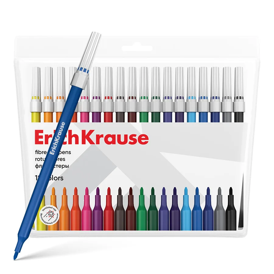 Фломастеры 18цв ErichKrause light