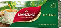ЧАЙ МАЙСКИЙ, ЗЕЛЁНЫЙ, 25 ПАК.