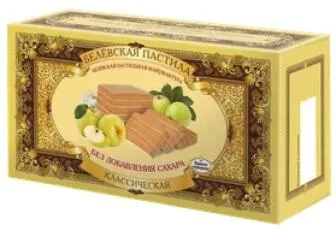 Пастила Белёвская классическая, без добавления сахара, 100 г